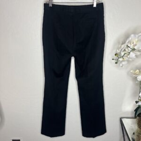 vintage gap bootcut stretch black Trouser Pants 8 R - Picture 2 of 4